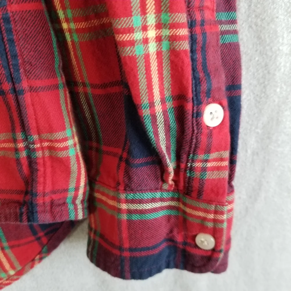 Ralph‎ Lauren Shirt Boys L (14-16) Multicolored Long Sleeve Button Down Kids